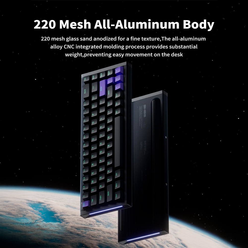 Bàn phím cơ NuPhyX BH65 All Aluminum RGB Hotswap 8K Rapid Trigger (Magnetic Sw)