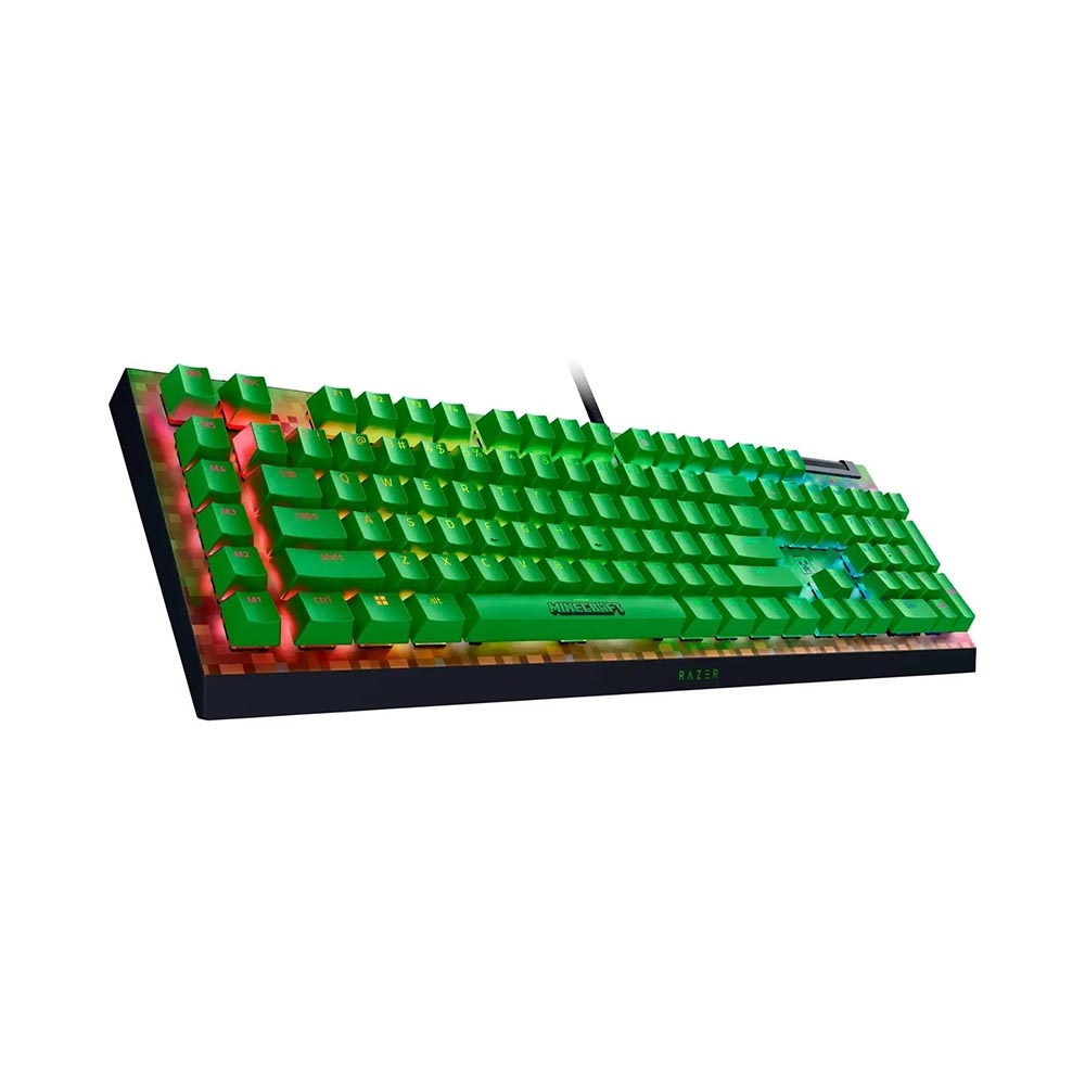 Bàn phím cơ Razer BlackWidow V4 X Minecraft Edition RZ03-04704100-R3M1