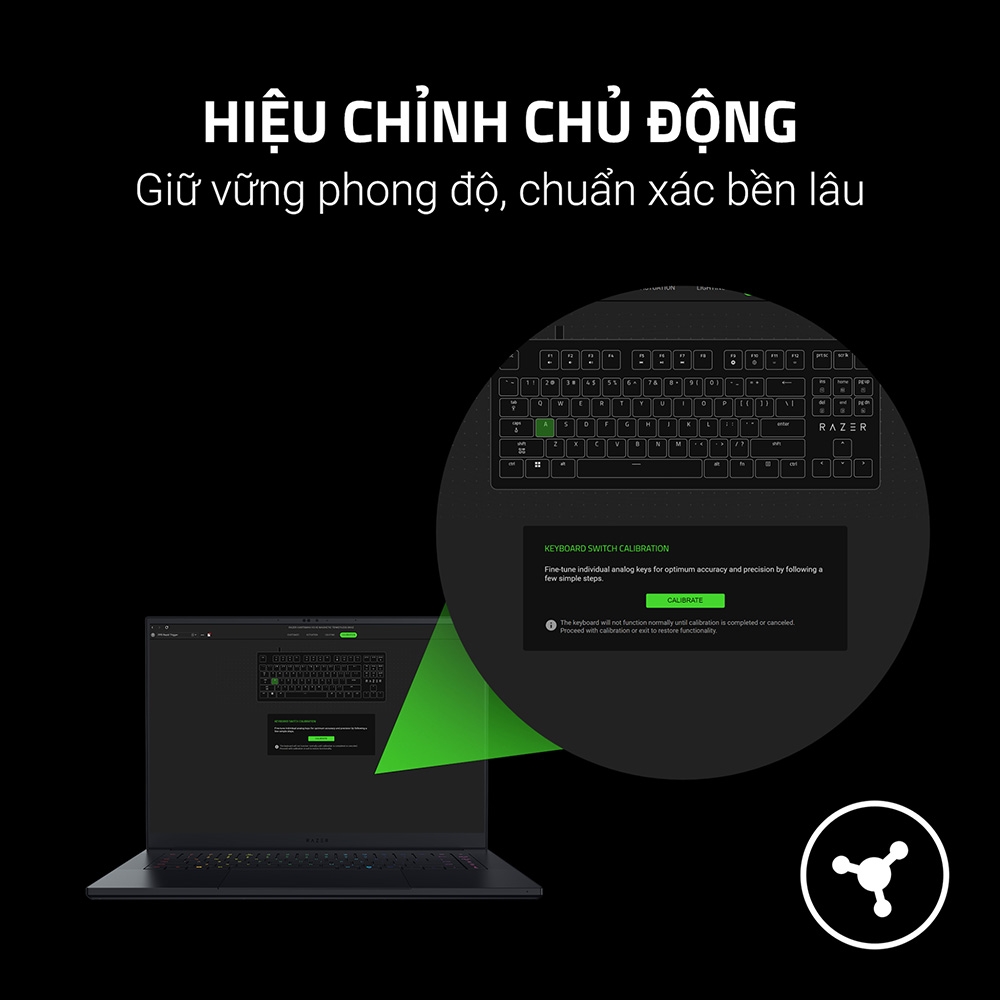 Bàn phím cơ Razer Huntsman V3 HE Magnetic Tenkeyless 8KHz RZ03-05920100-R3M1