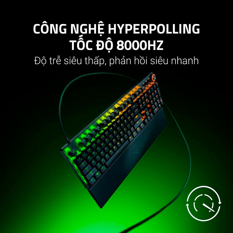 Bàn phím cơ Razer Huntsman V3 Pro 8KHz Analog Optical RZ03-05530100-R3M1