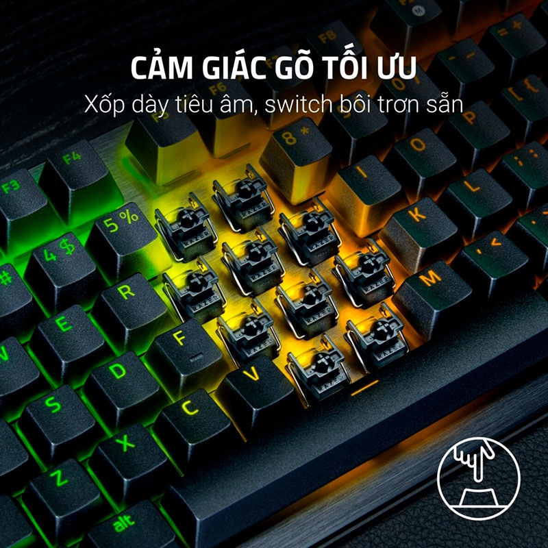 Bàn phím cơ Razer Huntsman V3 Pro 8KHz Analog Optical RZ03-05530100-R3M1