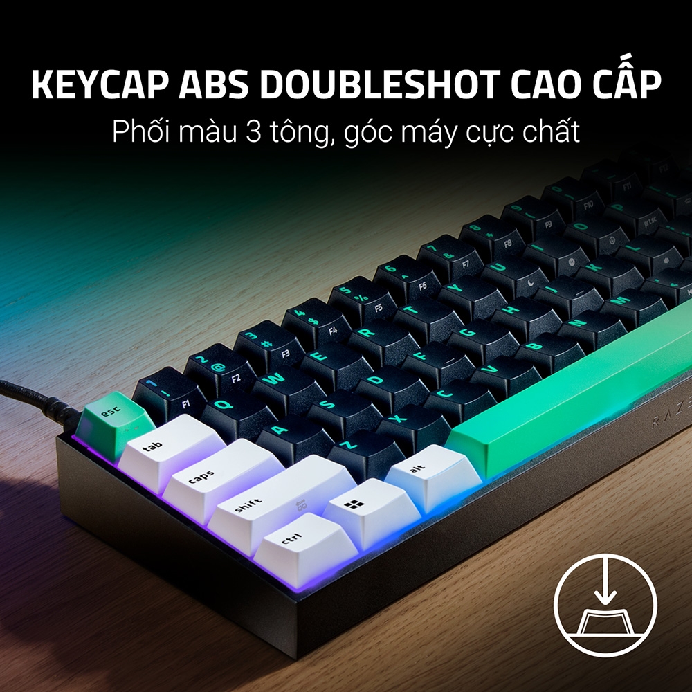 Bàn phím cơ Razer Reclusa X Mini 65% RZ03-05980100-R3M1