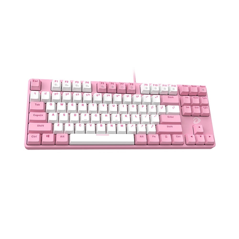 Bàn phím cơ TKL Dareu EK87 Pink White D Switch Red / Blue / Brown