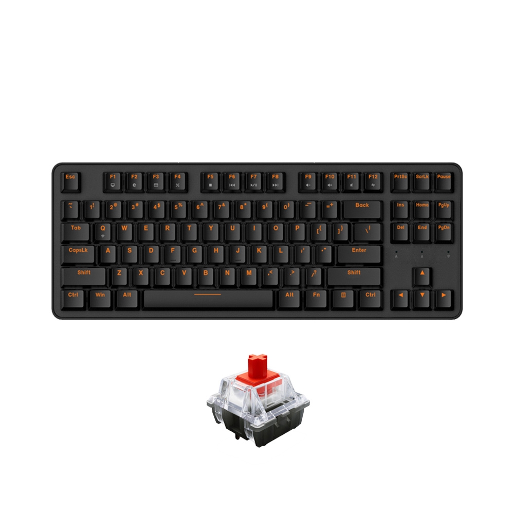 Bàn phím cơ TKL không dây Dareu EK807G Black D Switch Red / Blue / Brown