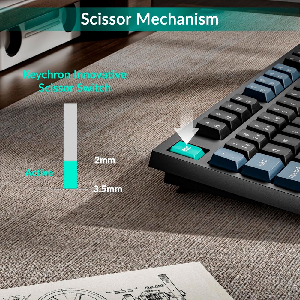 Bàn phím không dây Keychron B31 Silent Wireless