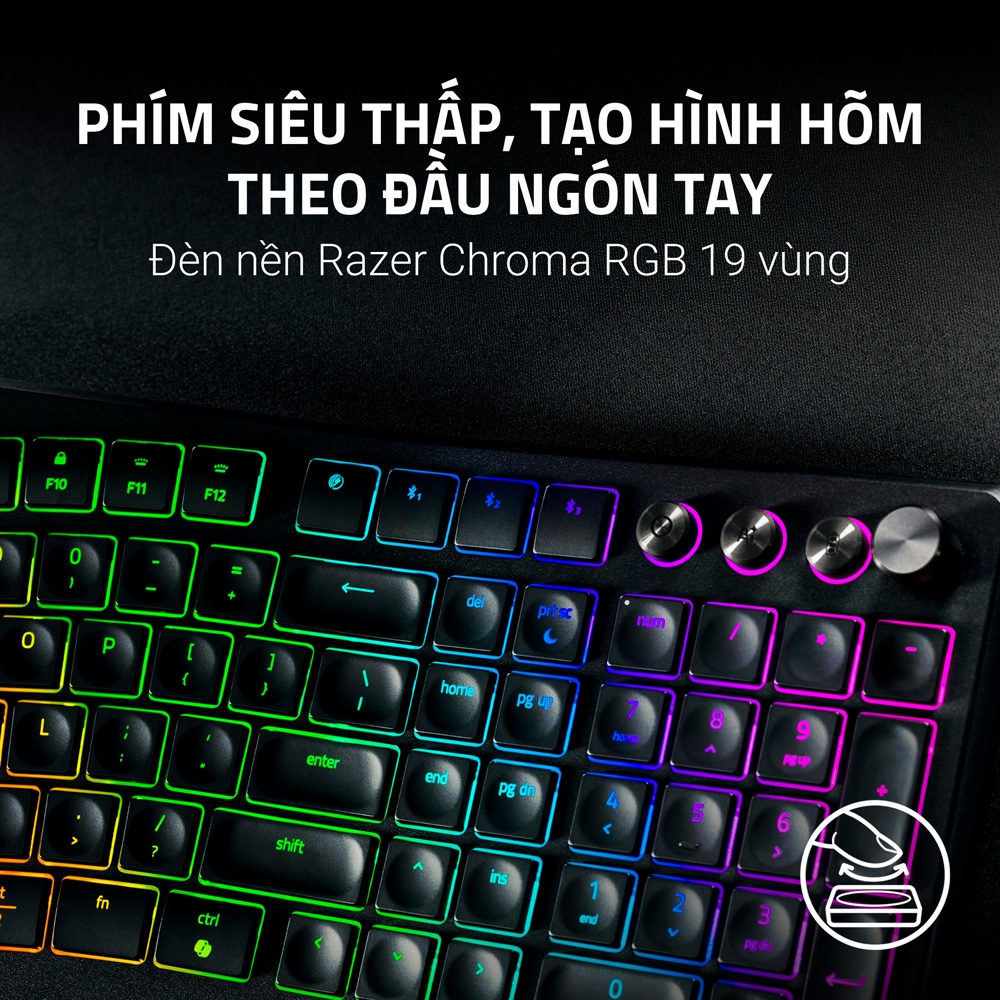 Bàn phím không dây Razer Pro Type Ergo Wireless RZ03-05440100-R3M1