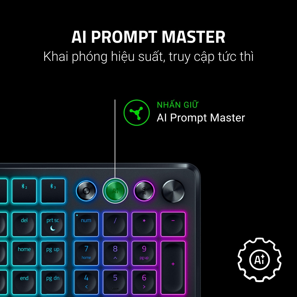 Bàn phím không dây Razer Pro Type Ergo Wireless RZ03-05440100-R3M1