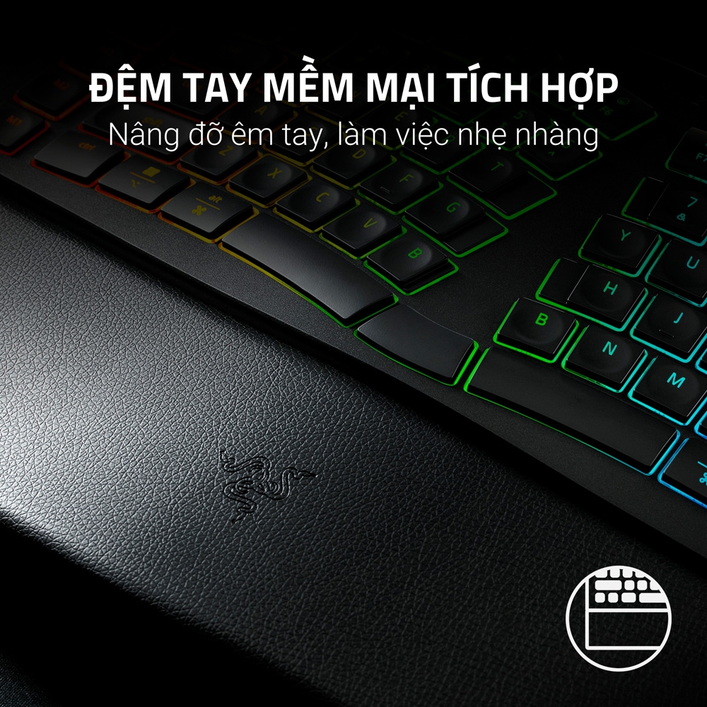 Bàn phím không dây Razer Pro Type Ergo Wireless RZ03-05440100-R3M1