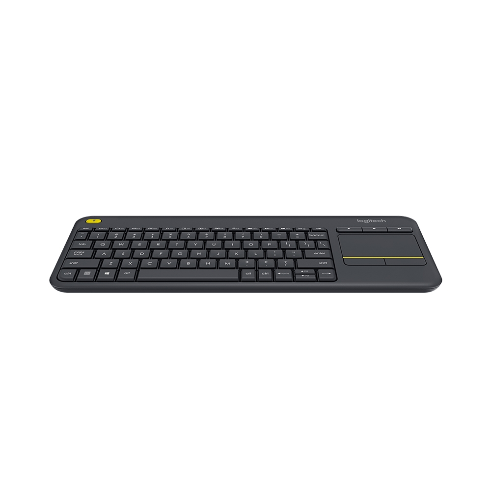 Bàn phím không dây Touchpad Logitech K400 Plus Black 920-007165