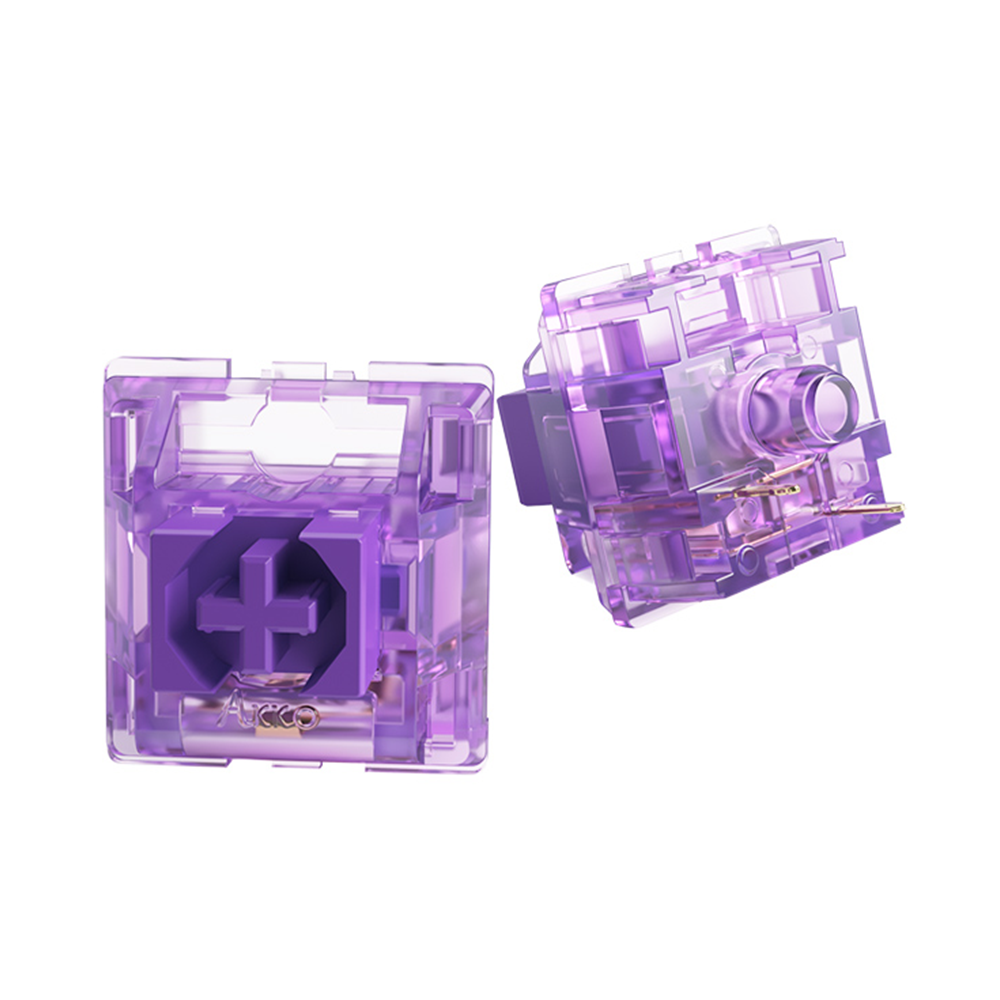 Bộ 45 Switch cơ Akko CS Jelly Purple