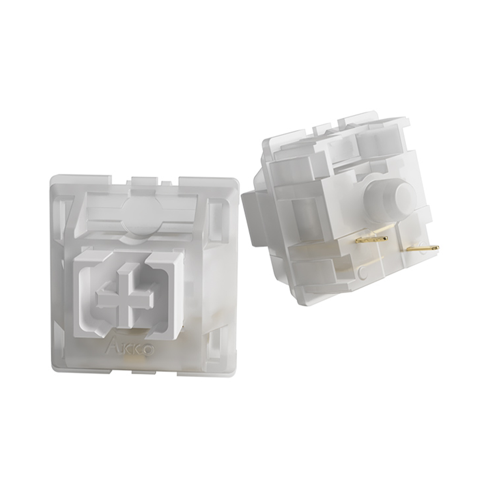 Bộ 45 Switch cơ Akko CS Jelly White