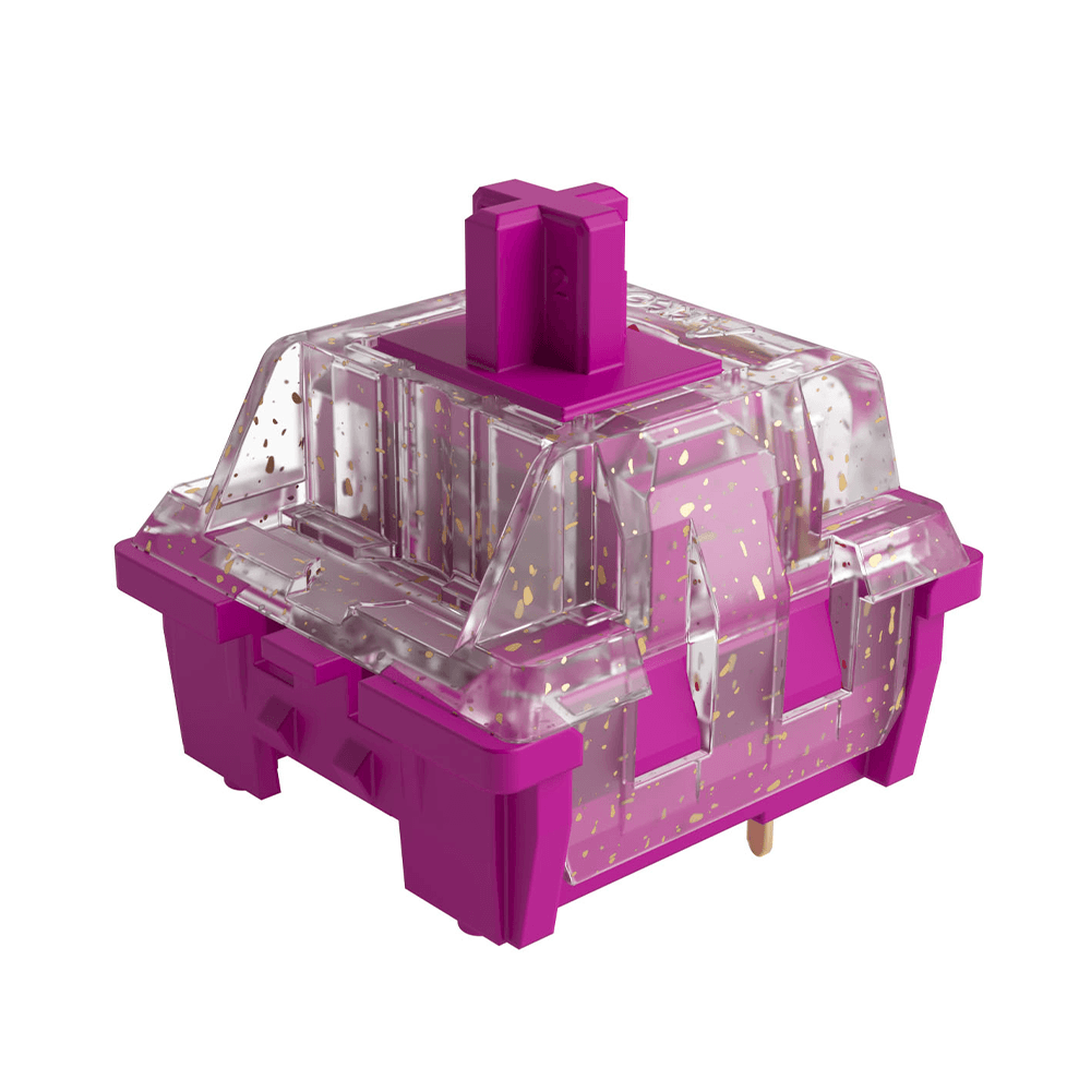 Bộ 45 Switch cơ Akko CS Wine Red Lubed