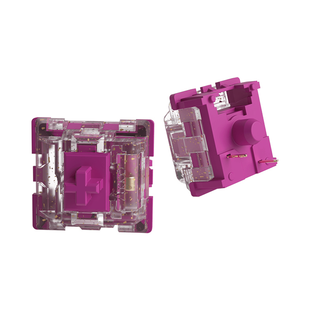 Bộ 45 Switch cơ Akko CS Wine Red Lubed