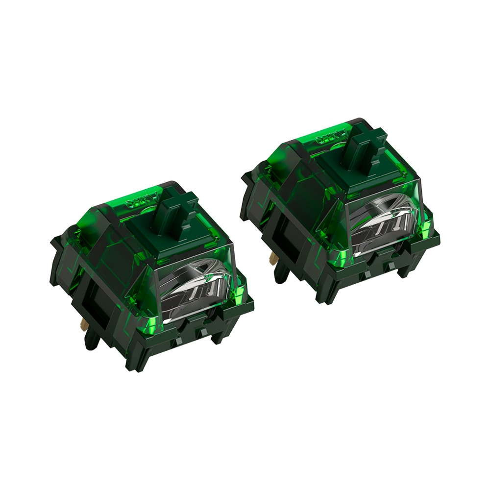 Bộ 45 switch cơ AKKO Green Fog Switch 60 ± 10gf 5 Pin (Linear Sw)