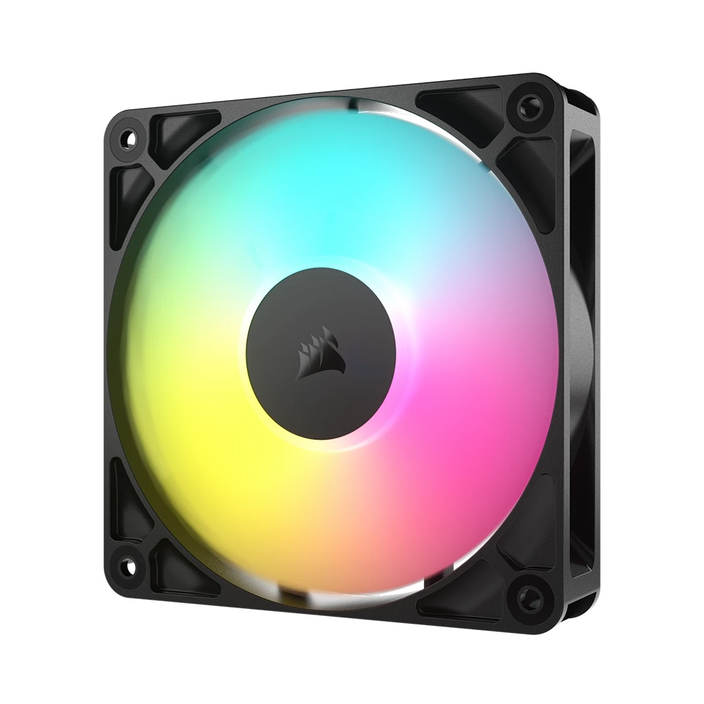 Bộ ba Fan Case Corsair RS120 ARGB 120mm PWM Black CO-9050181-WW (Fan xuôi)