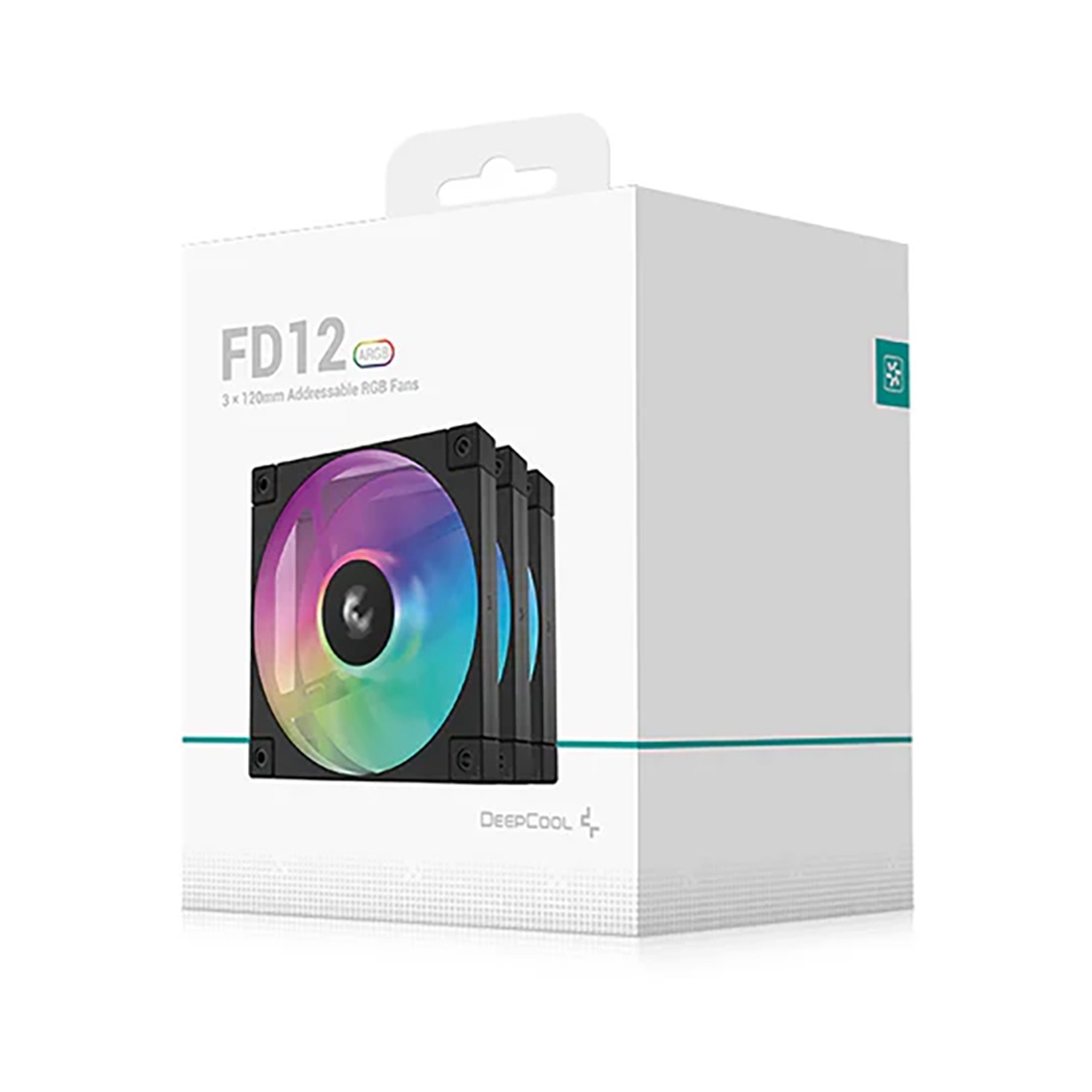 Bộ ba Fan Case Deepcool FD12 ARGB-3 IN 1 R-FD12-BKAPN3-G