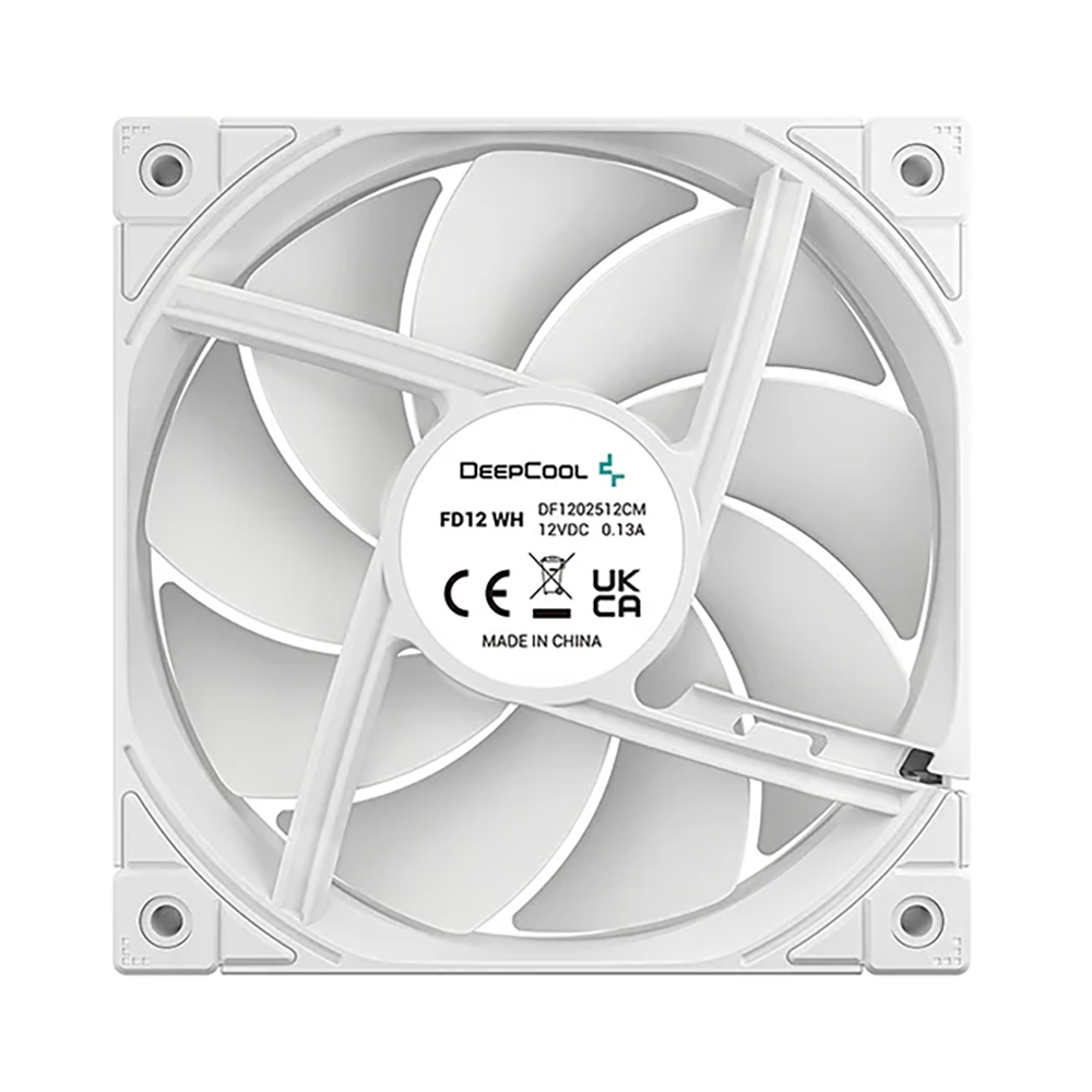 Bộ ba Fan Case Deepcool FD12 WH-3 IN 1 White R-FD12-WHNPN3-G