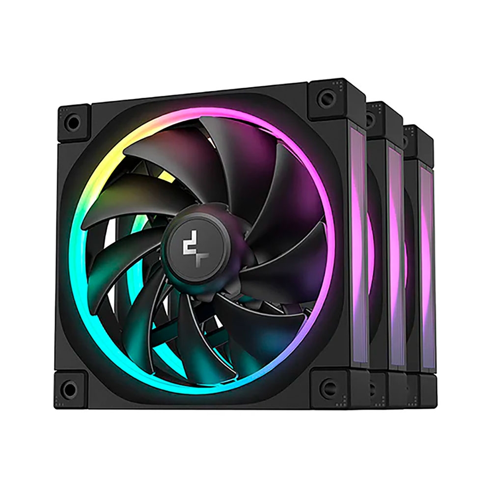 Bộ ba Fan Case Deepcool FL12 ARGB-3 IN 1 R-FL12-BKAPN3-G