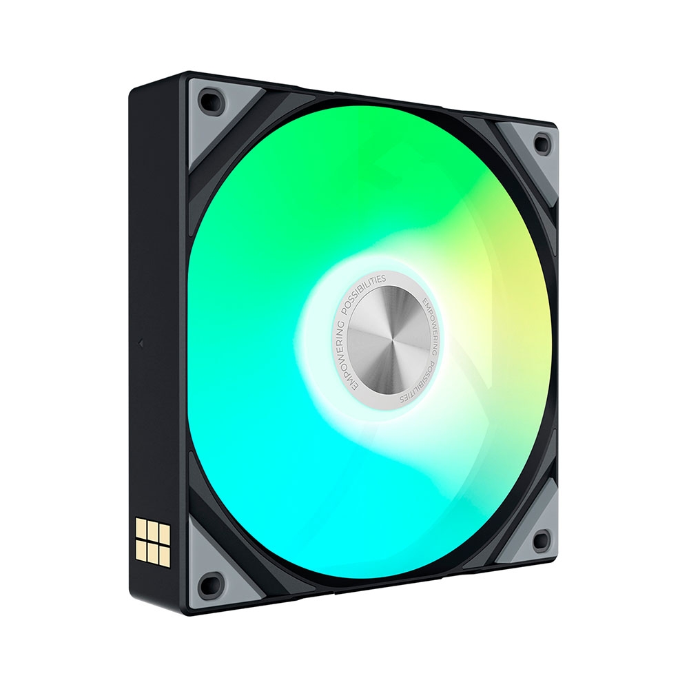 Bộ ba quạt tản nhiệt TRYX ROTA SL ARGB PWM Black 120mm (Fan Xuôi)
