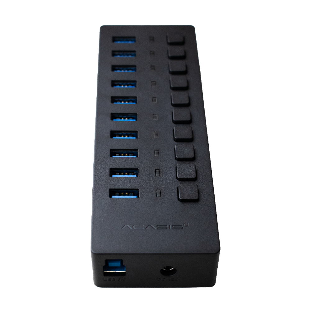 Bộ chia USB 10 cổng USB 3.0 ACASIS HS-70PB