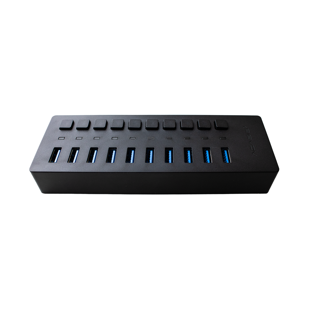 Bộ chia USB 10 cổng USB 3.0 ACASIS HS-70PB