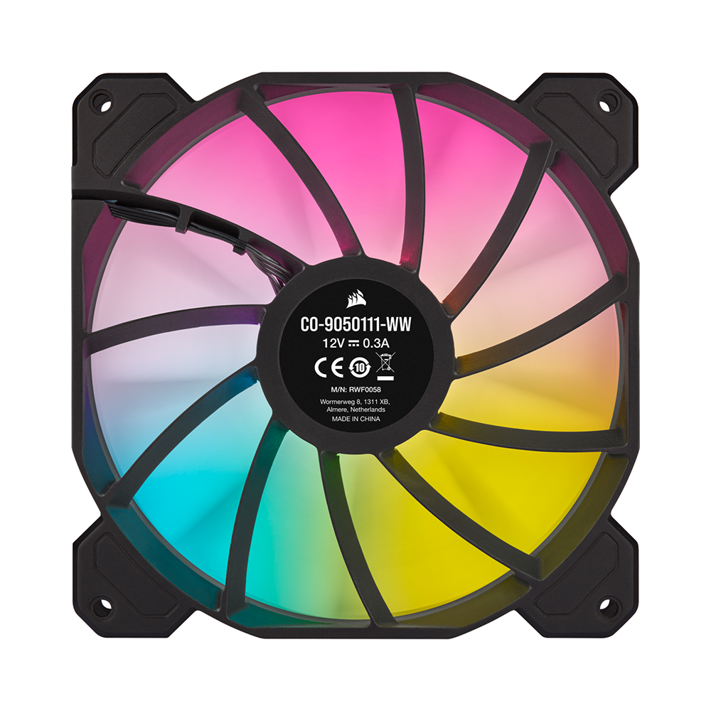 Bộ hai Fan Case Corsair SP140 RGB ELITE 140mm with Lighting Node CORE CO-9050111-WW