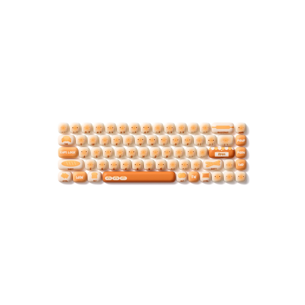 Bộ Keycap Akko Bun Wonderland PBT Dyesub MOG Profile