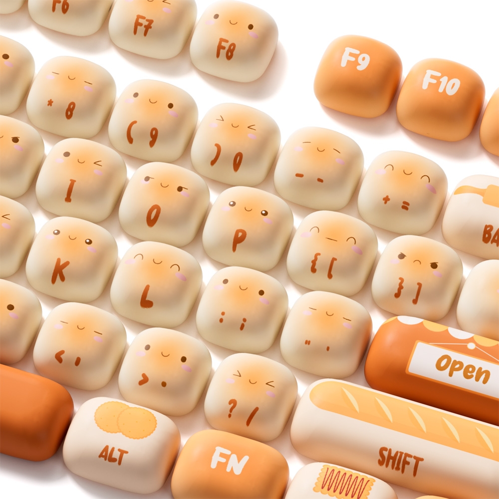 Bộ Keycap Akko Bun Wonderland PBT Dyesub MOG Profile