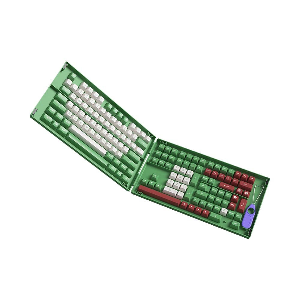 Bộ Keycap Akko Matcha Red Bean PBT Double-Shot ASA Profile