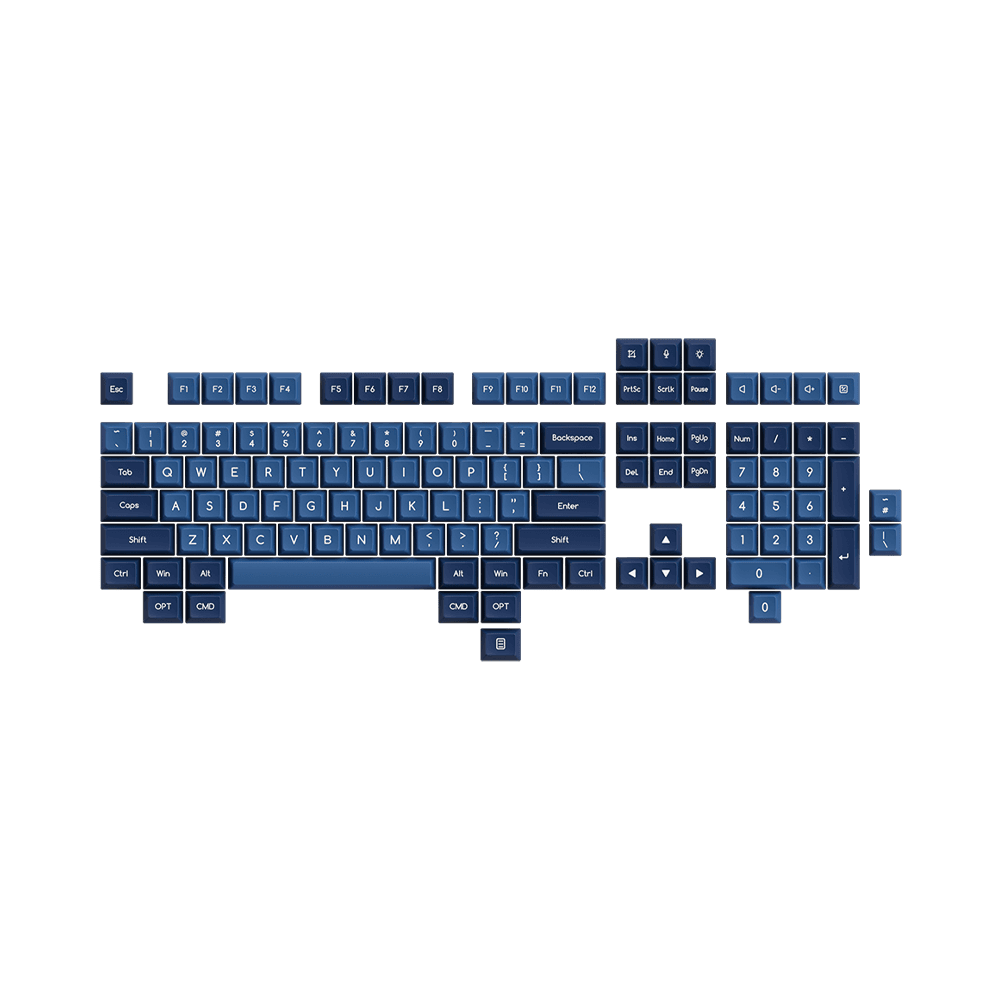 Bộ Keycap Akko OceanStar ABS Double-Shot SAL Profile