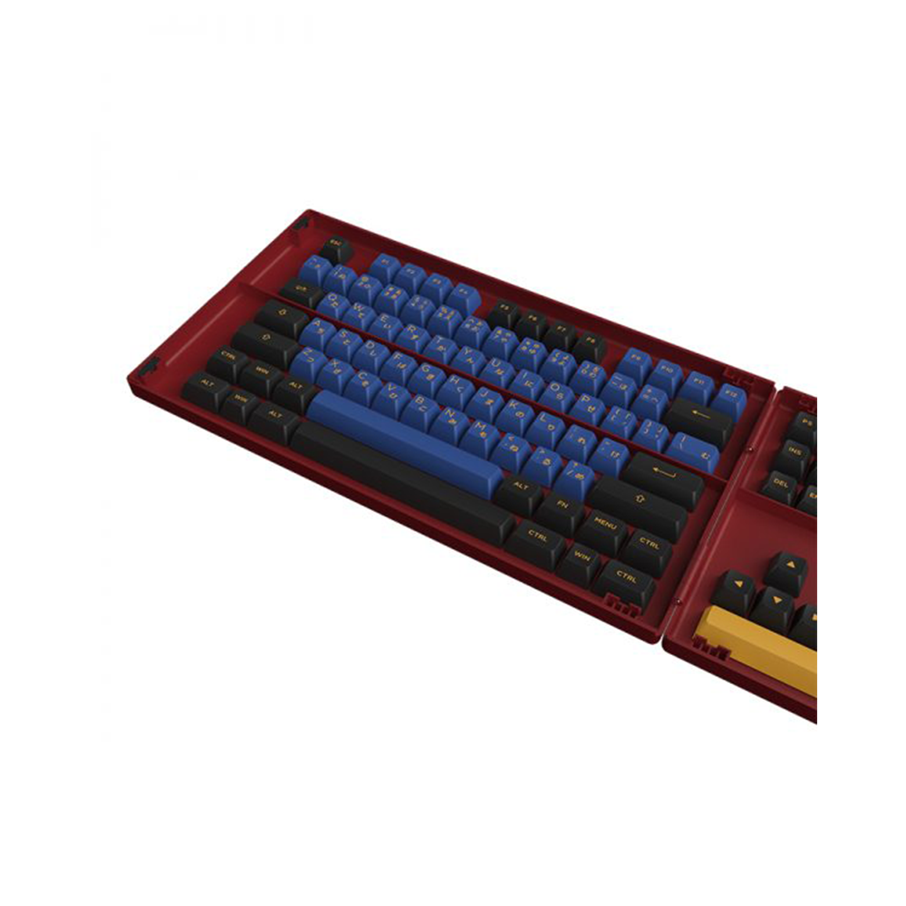 Bộ Keycap Akko Red & Blue Samurai PBT Double-Shot ASA Profile