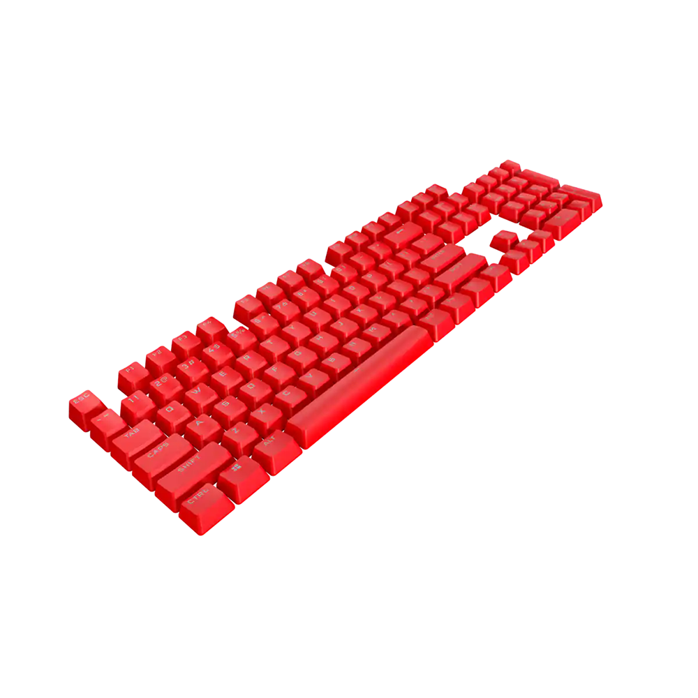 Bộ Keycap Corsair PBT Double-Shot PRO Origin Red CH-9911020-NA