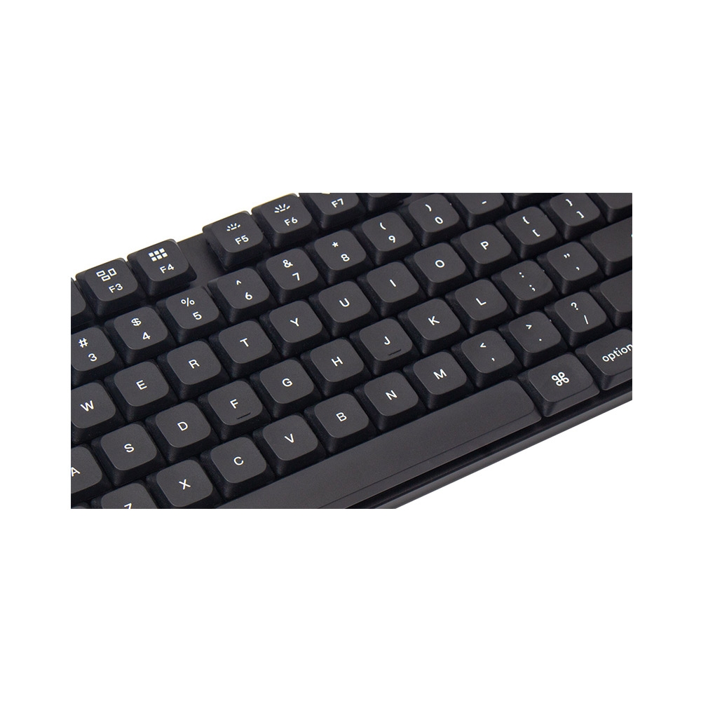 Bộ Keycap Keychron White on Black PBT Double-shot LSA Low Profile