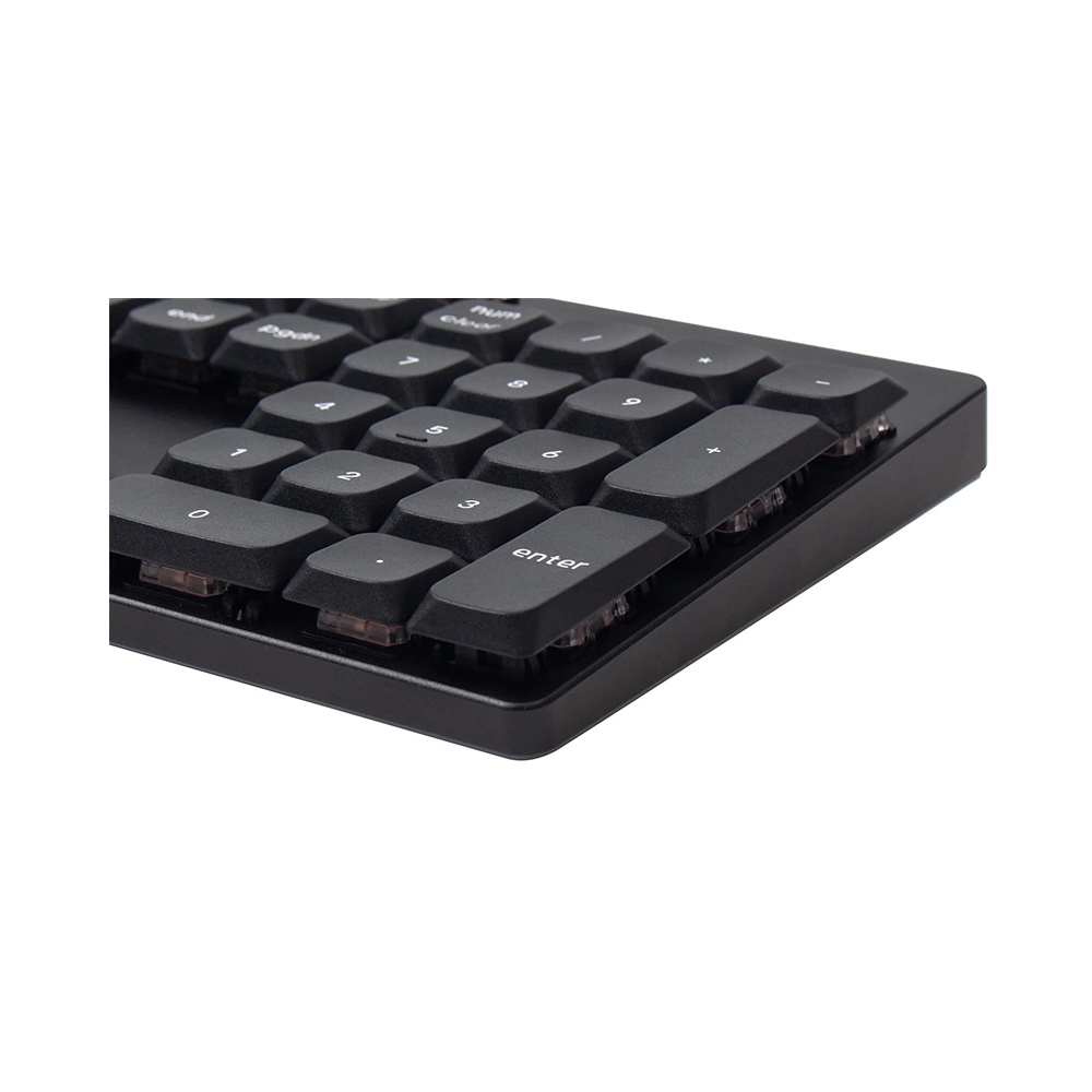 Bộ Keycap Keychron White on Black PBT Double-shot LSA Low Profile