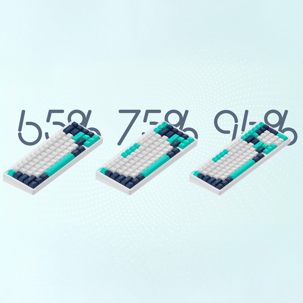 Bộ Keycap NuPhy Cymatics Bright PBT Dye-sub Cherry Profile for High-Profile