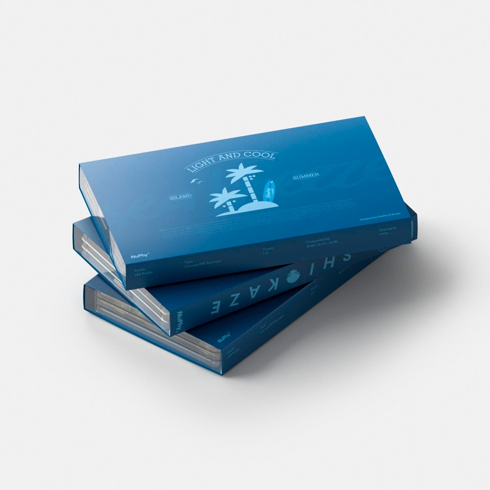 Bộ Keycap NuPhy Shiokaze PBT Dye-sub nSA Profile for Low-Profile