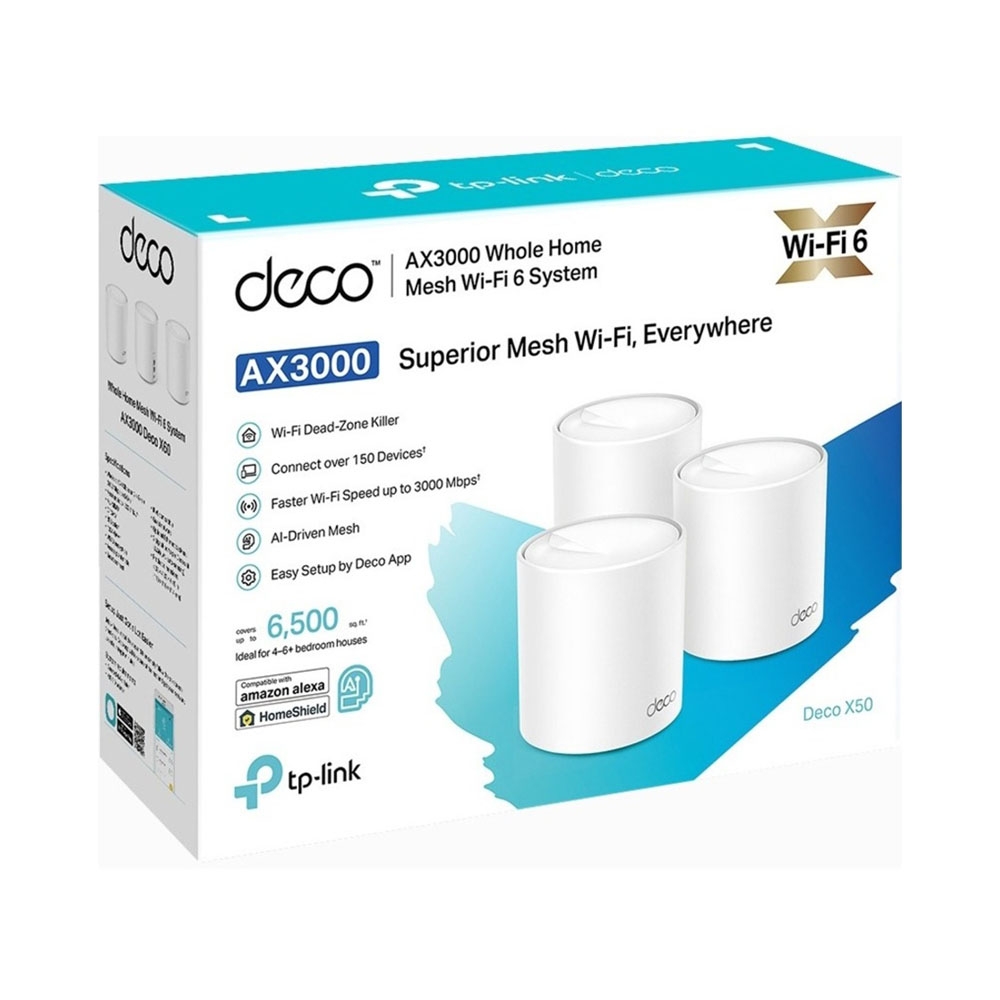 Router WiFi Mesh TP-Link Deco X50 AX3000