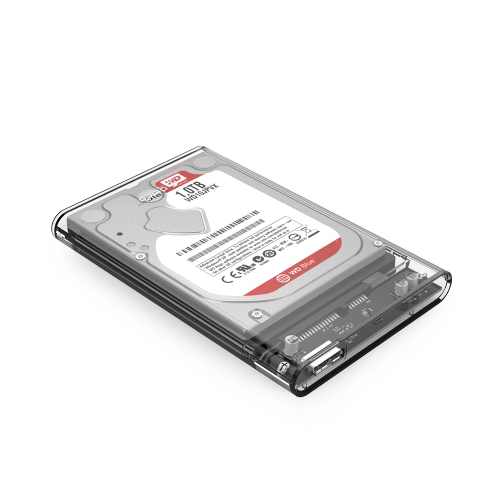 Box ổ cứng 2.5-inch 5Gbps Orico Transparent 2139U3-CR
