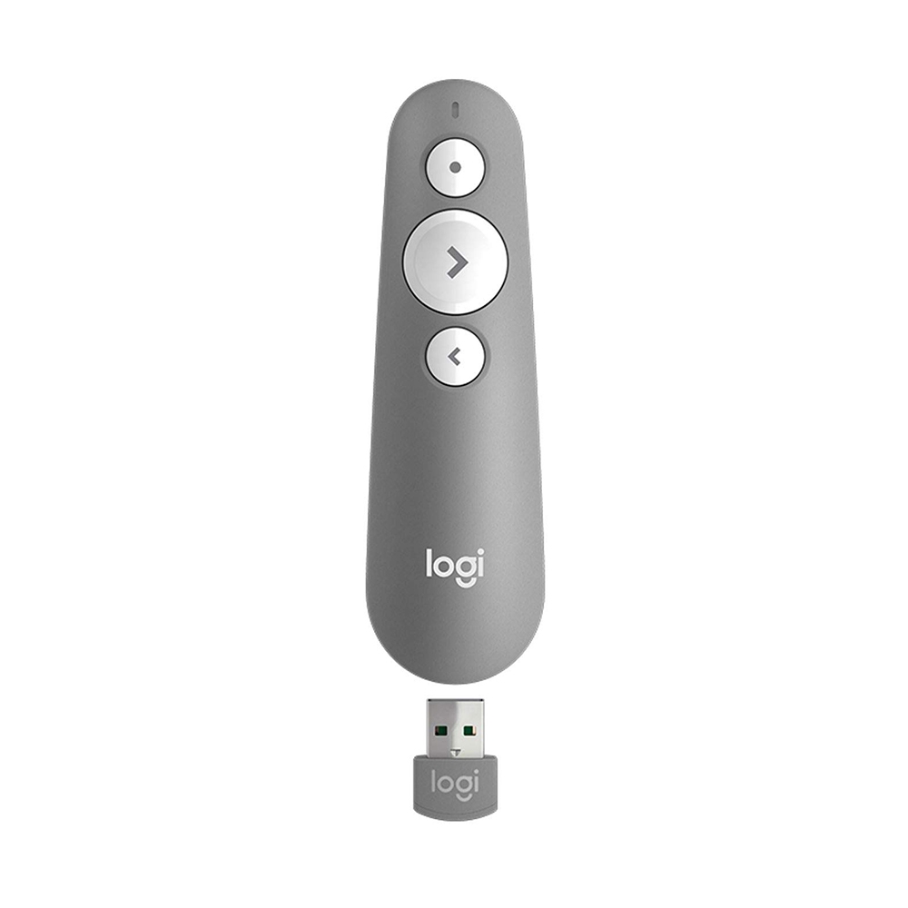 Bút trình chiếu Logitech R500s Laser Mid Grey 910-006522