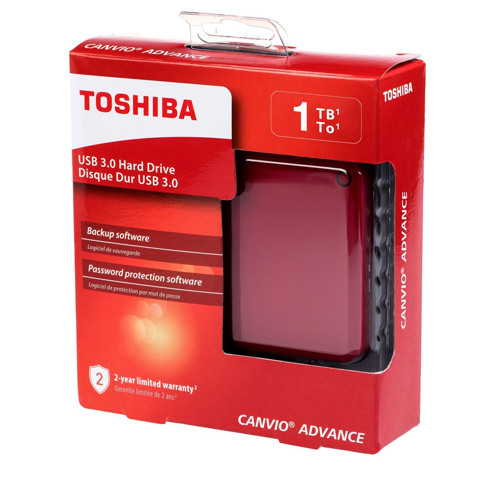 Ổ cứng di động Toshiba Canvio Advance 1TB USB 3.0 HDTC910AK3AA