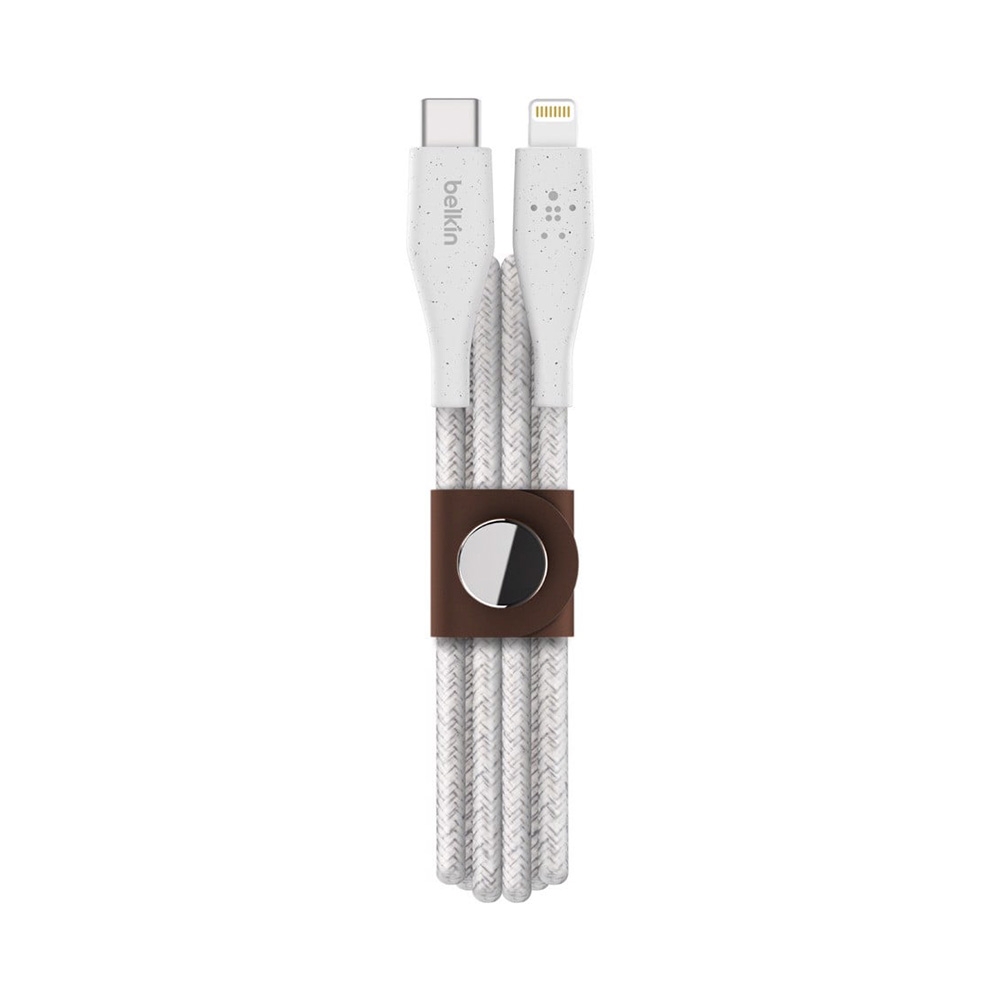 Cáp Belkin BoostCharge MFi USB-C to Lightning 30W 1.2M Vỏ Dù Duratex Plus