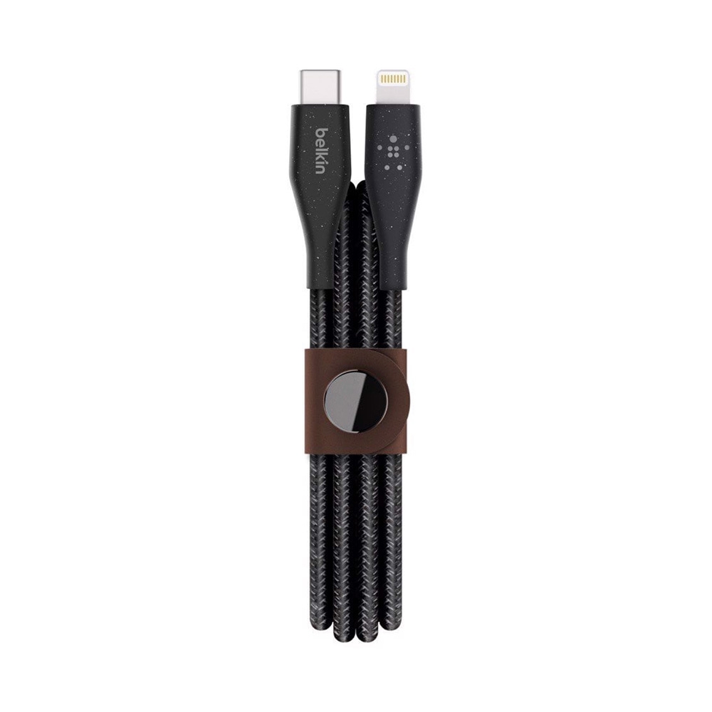 Cáp Belkin BoostCharge MFi USB-C to Lightning 30W 1.2M Vỏ Dù Duratex Plus