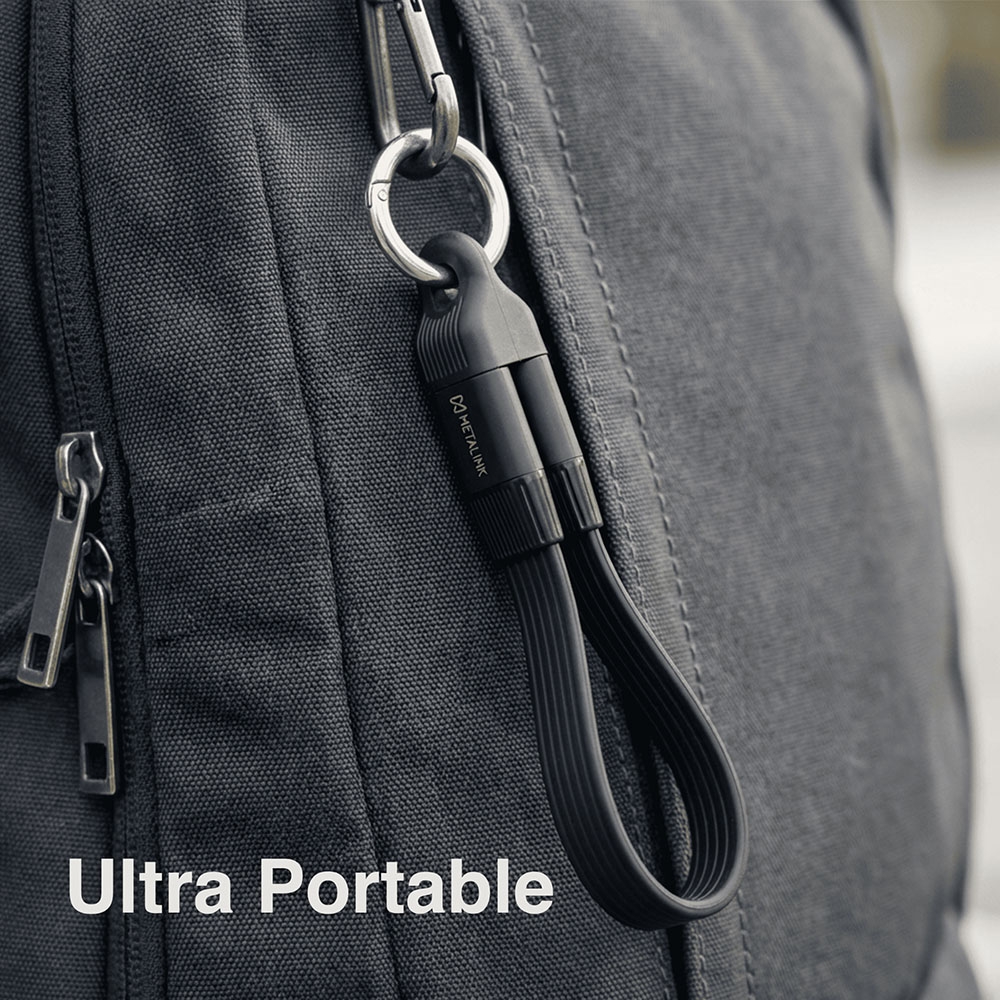 Cáp móc khóa USB4 V2 METALINK 200mm PD 240W 80Gbps MTC8-20