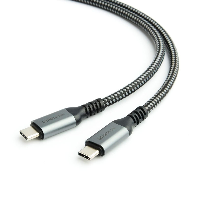 Cáp USB4 METALINK 1M PD 100W 20Gbps MTC4-210