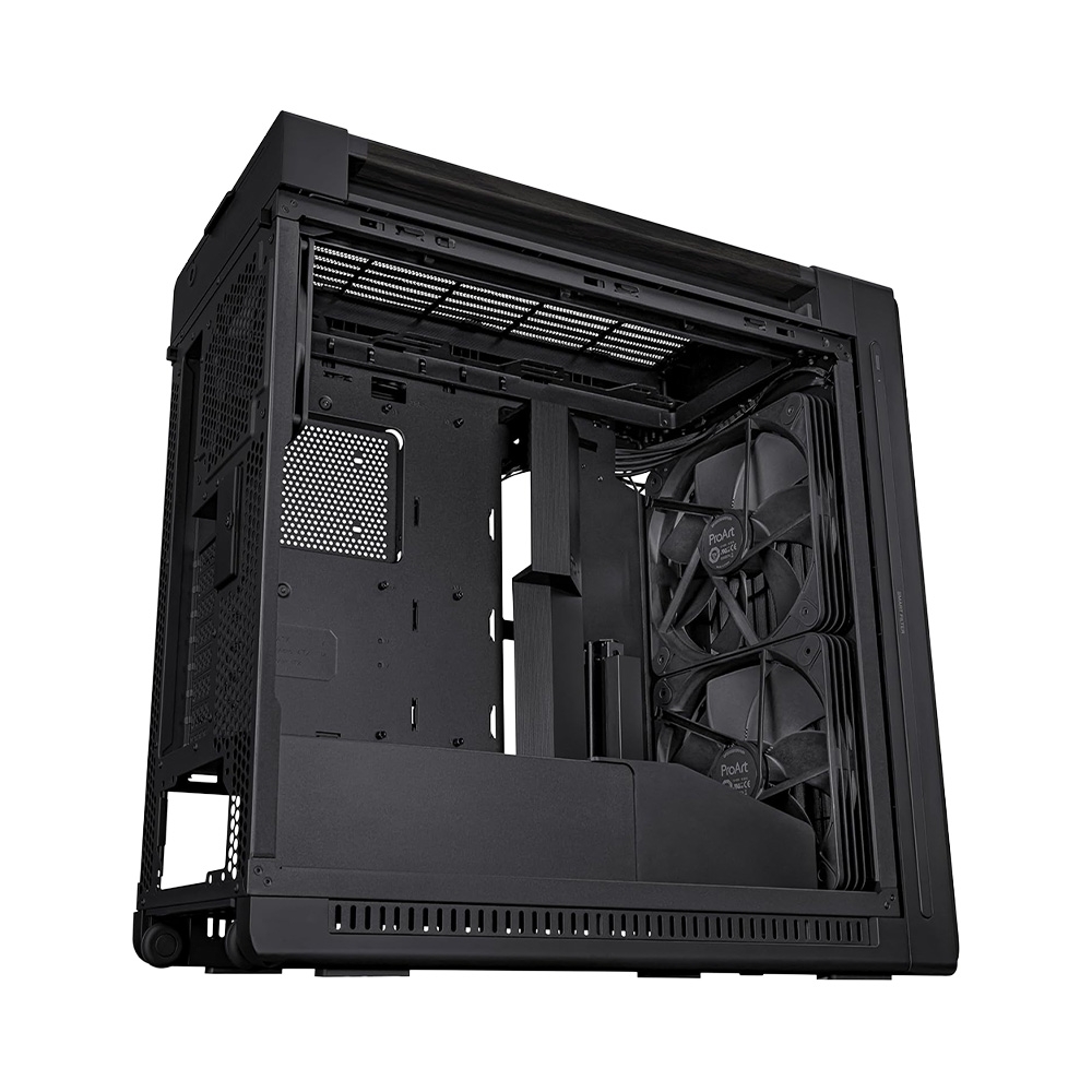 Case máy tính Asus ProArt PA602 Wood Edition TG PWM Black