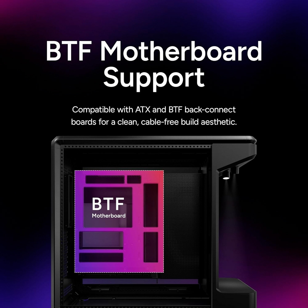 Case máy tính COOLER MASTER MASTERFRAME 360 STAGE LCD