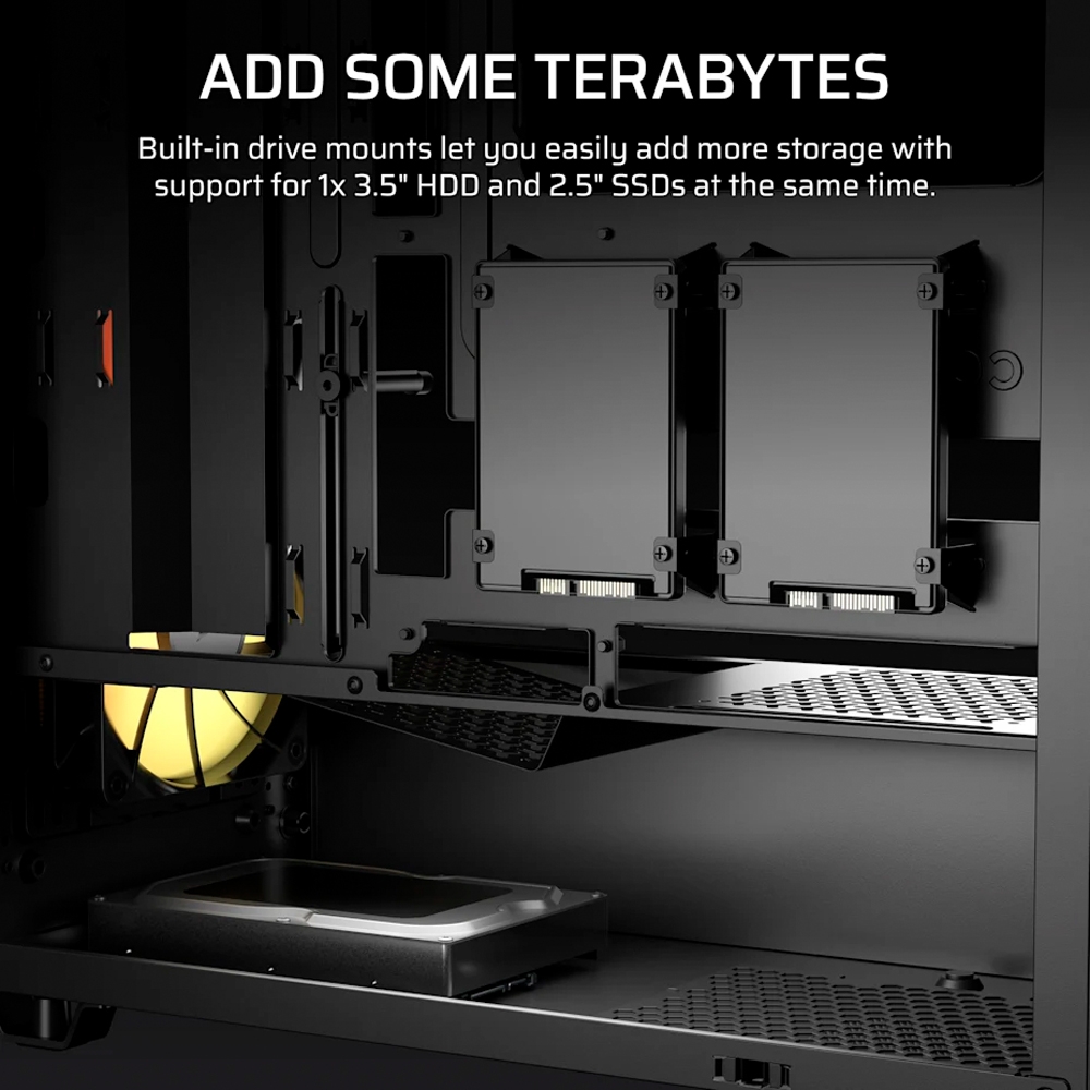 Case máy tính Corsair 3200D RS ARGB Black CC-9011344-WW