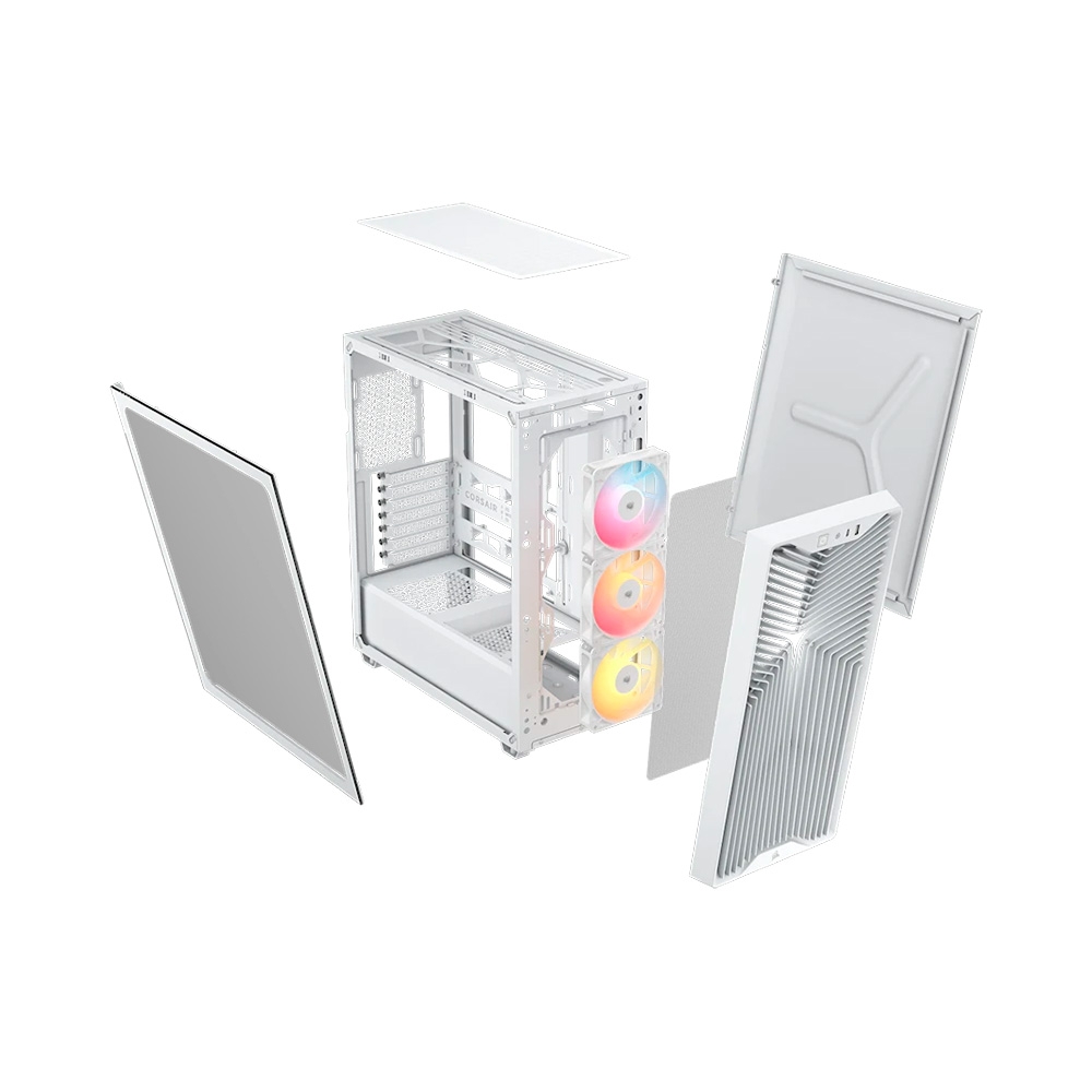 Case máy tính Corsair 3200D RS ARGB White CC-9011345-WW