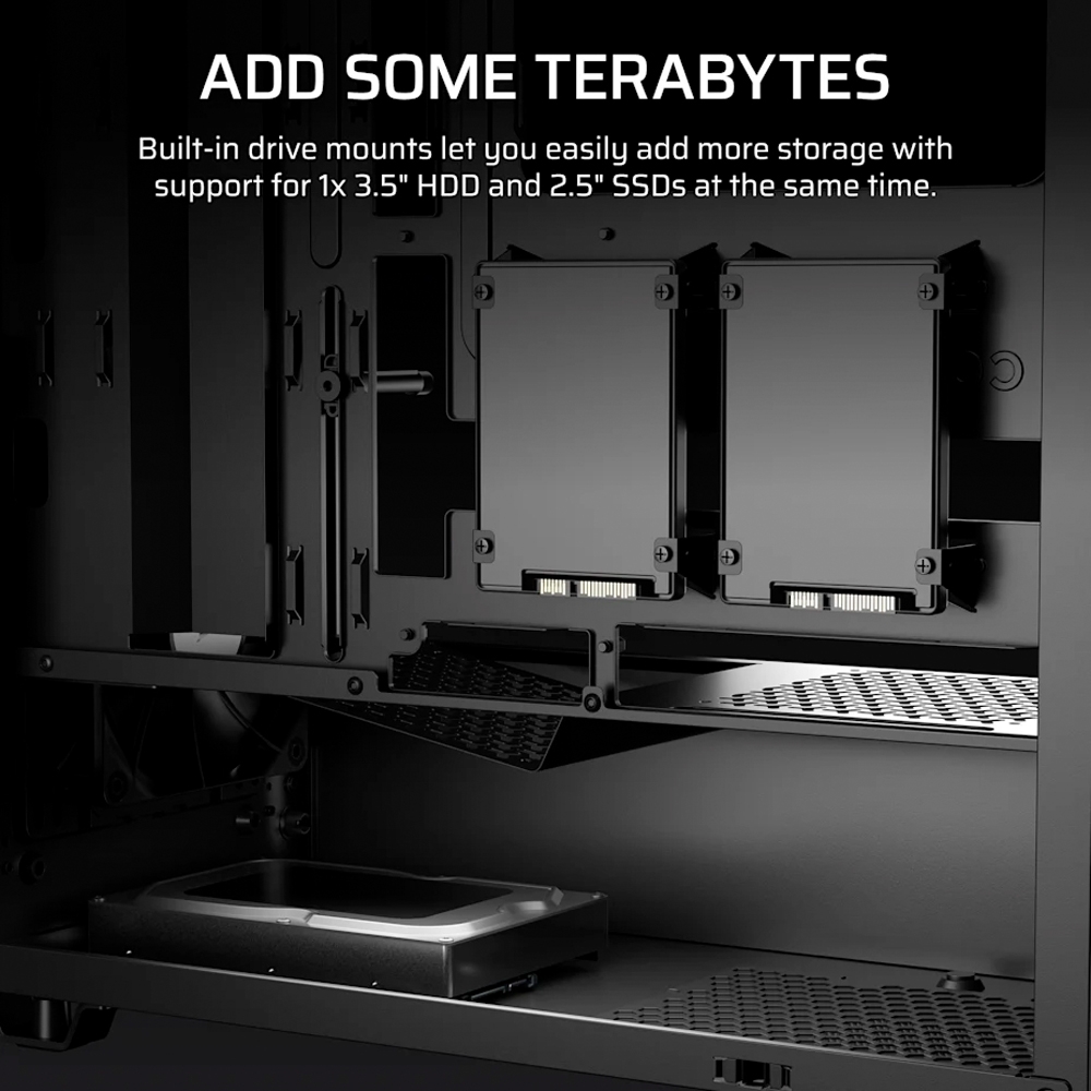 Case máy tính Corsair 3200D RS Smoke CC-9011336-WW