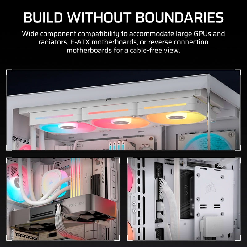 Case máy tính Corsair 3500X LX-R RGB iCUE LINK White CC-9011325-WW